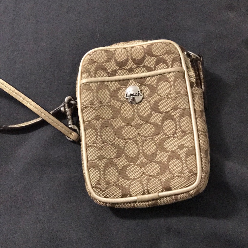 Coach cell phone/ money wallet